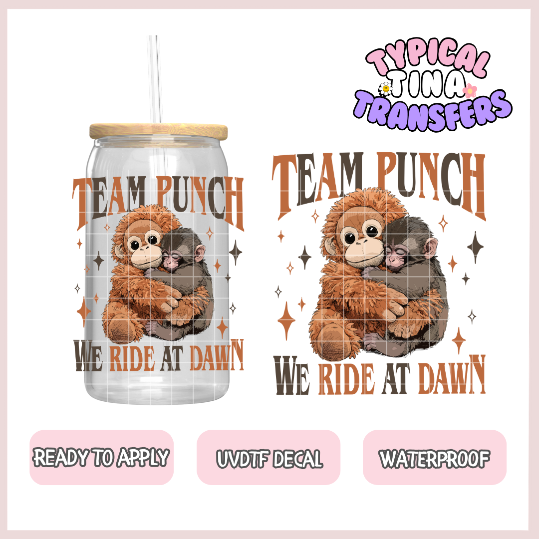 Team punch | UV decals | POD