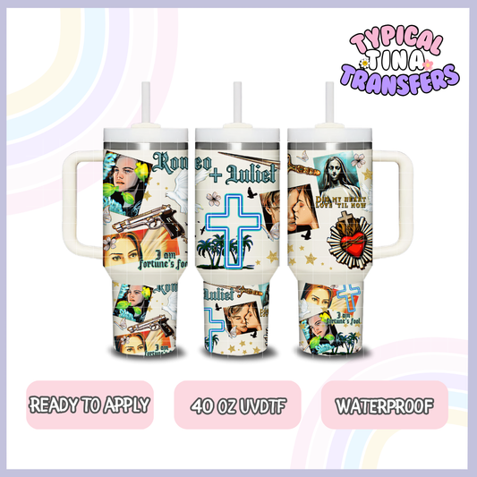 Romeo & Jules | 40oz UVDTF Wrap | POD