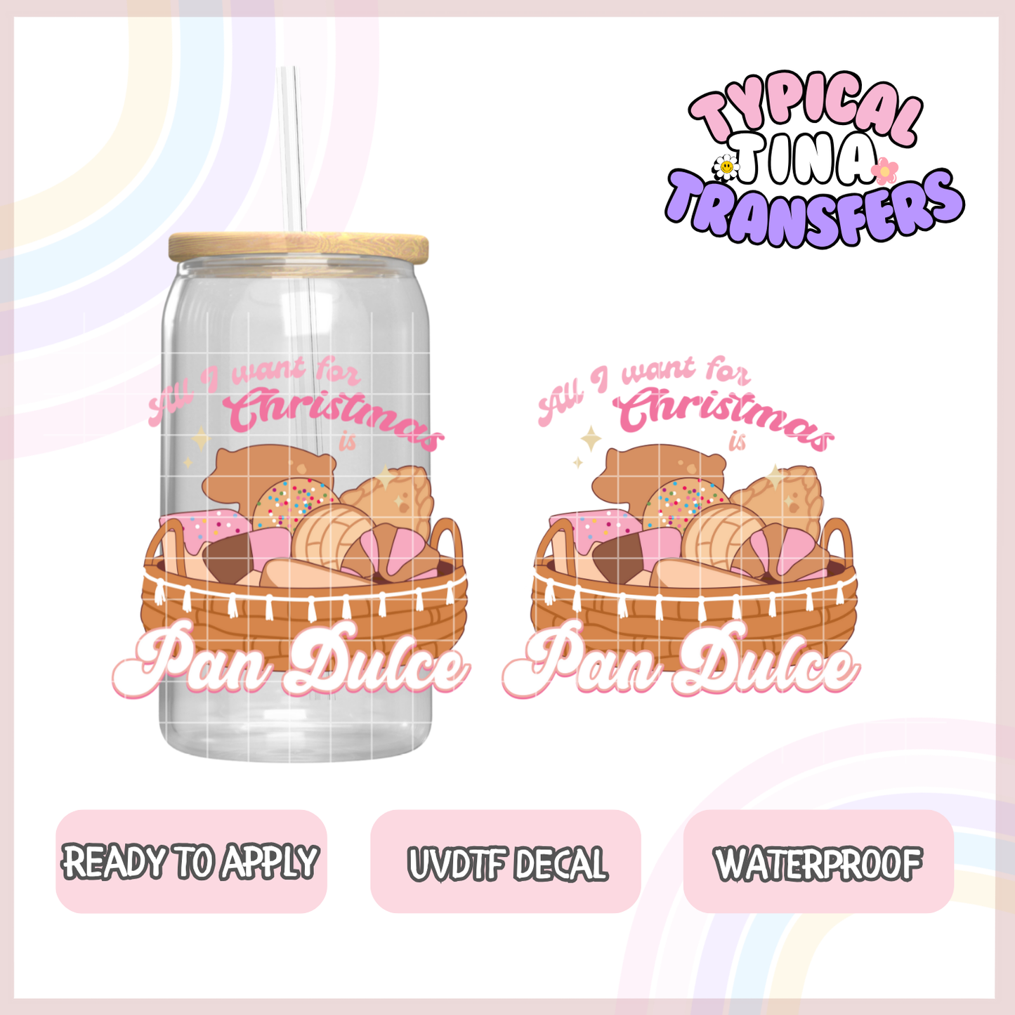 UVDTF Decal | 3"-4" decals | POD