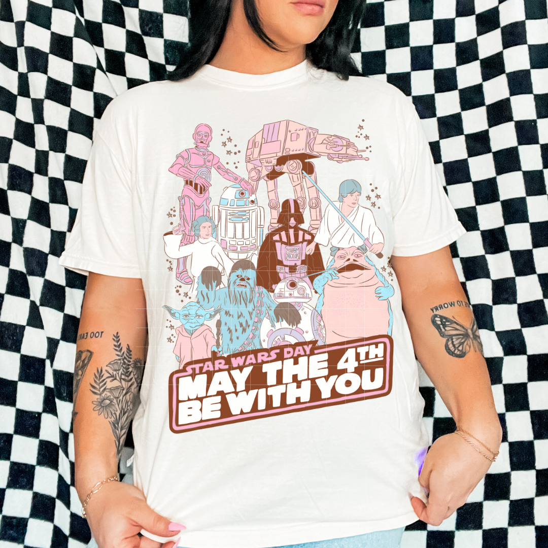 May the 4th | DTF Screen Print | POD - choose design