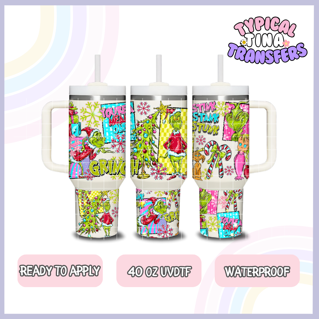 Stink Stank | 40oz UVDTF Wrap | POD