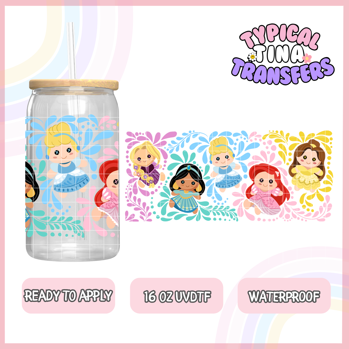 UVDTF #1802 | 16oz UVDTF Wrap | POD