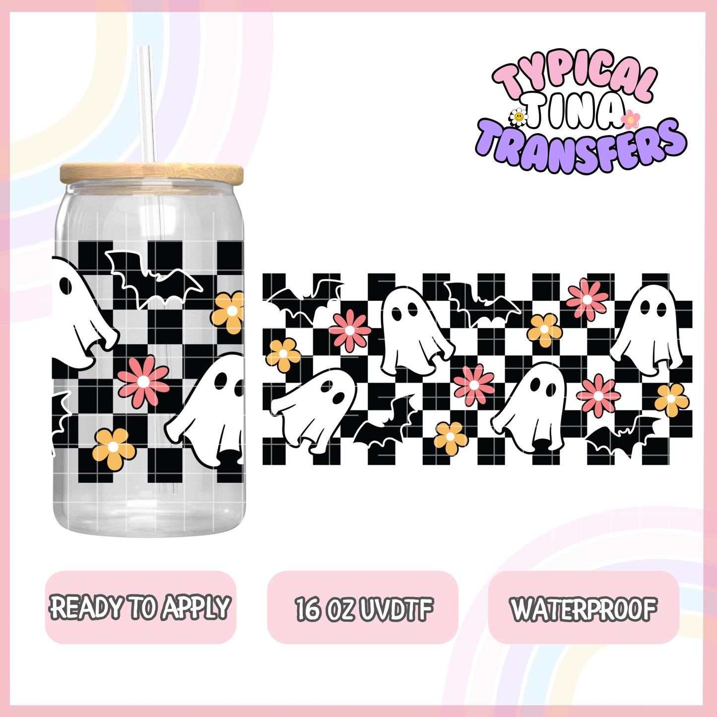 UVDTF #1817 | 16oz UVDTF Wrap | POD