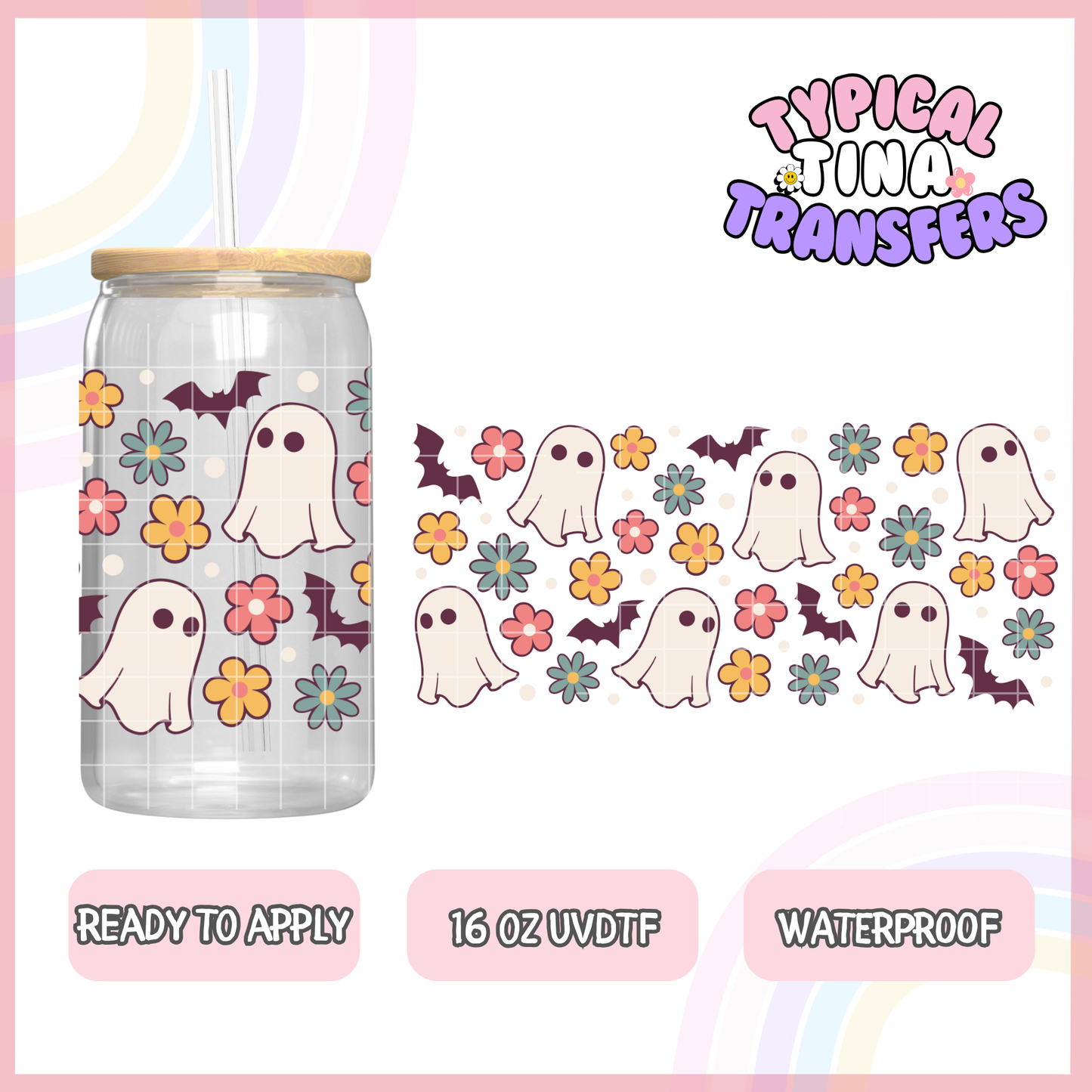 UVDTF #1819 | 16oz UVDTF Wrap | POD
