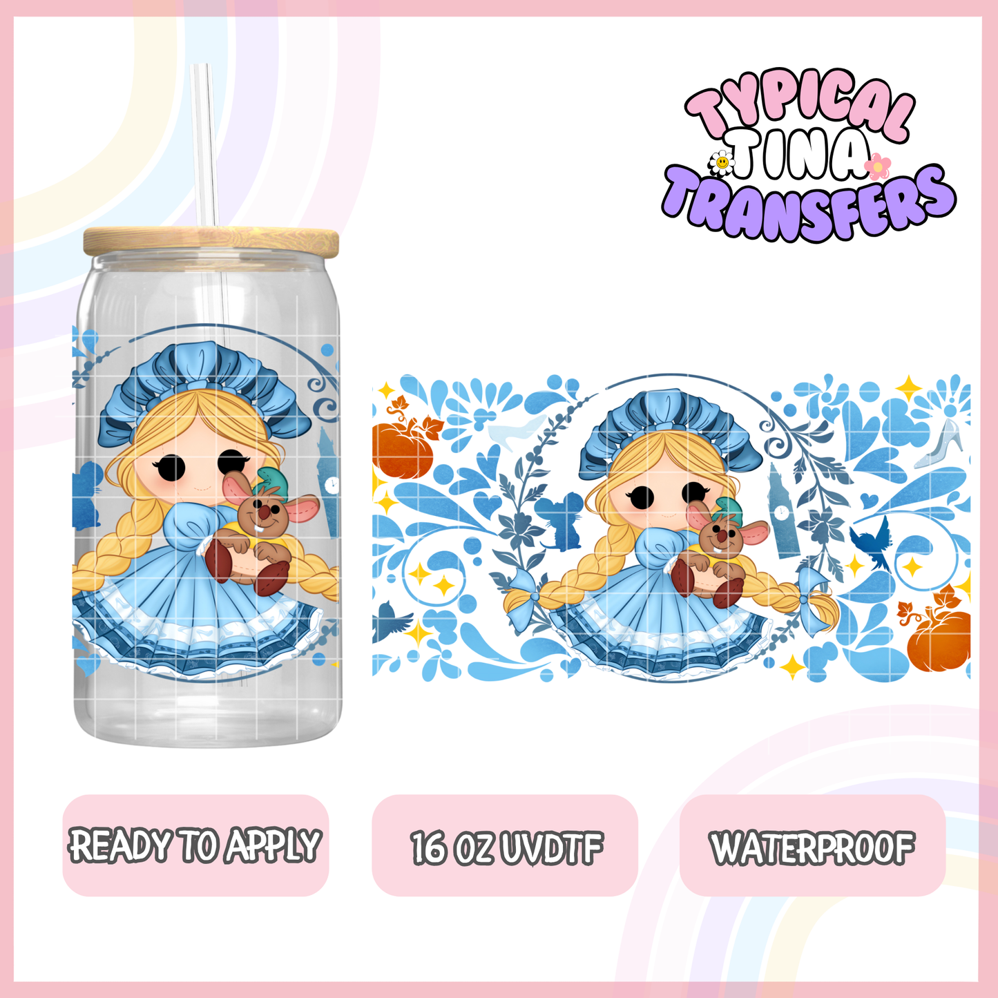 UVDTF #1899 | 16oz UVDTF Wrap | POD