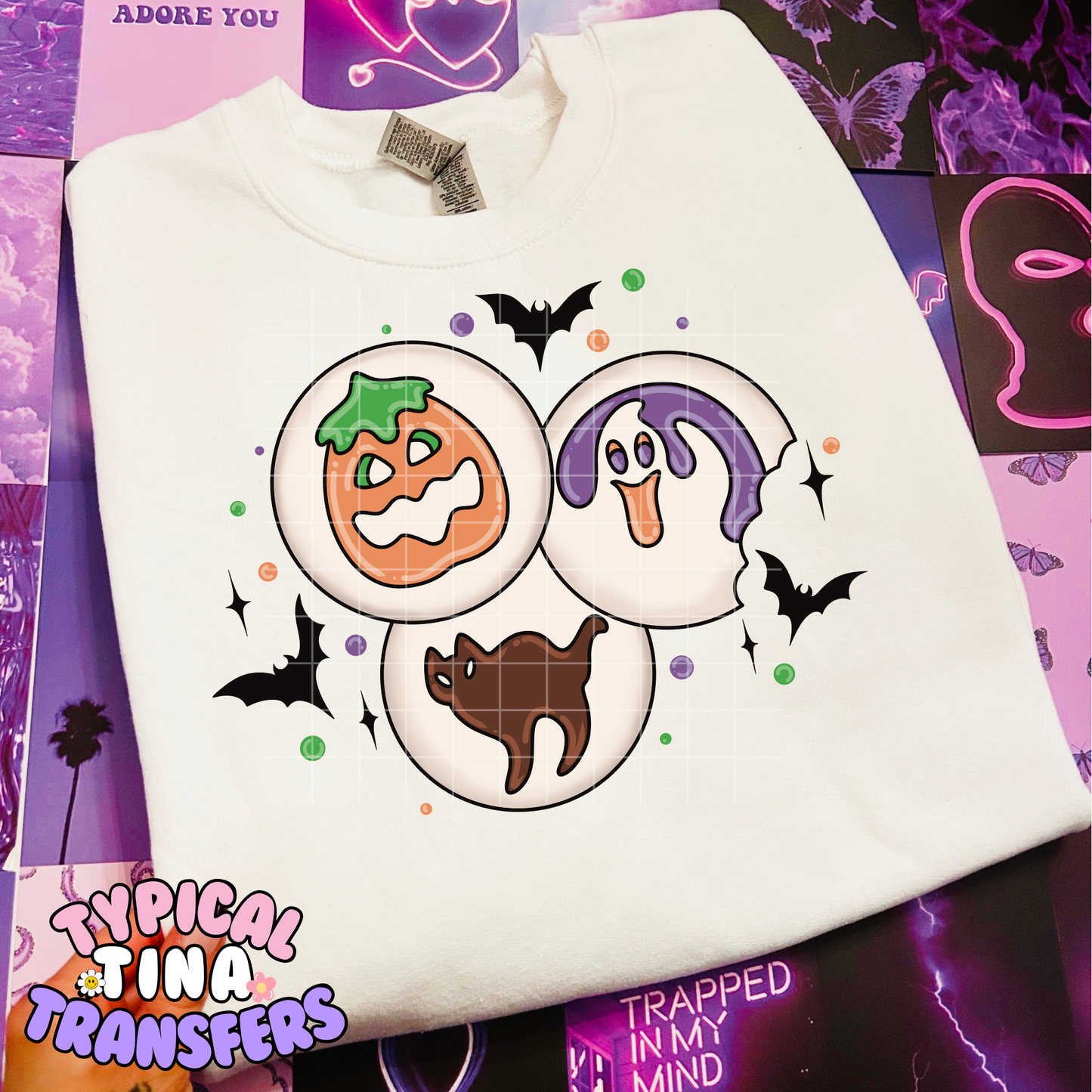 Halloween cookies cream | DTF Transfer | POD