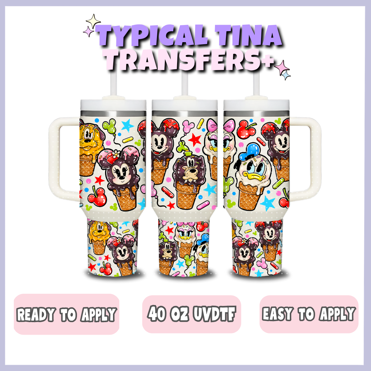 Magical popsicle | 40oz UVDTF Wrap | POD