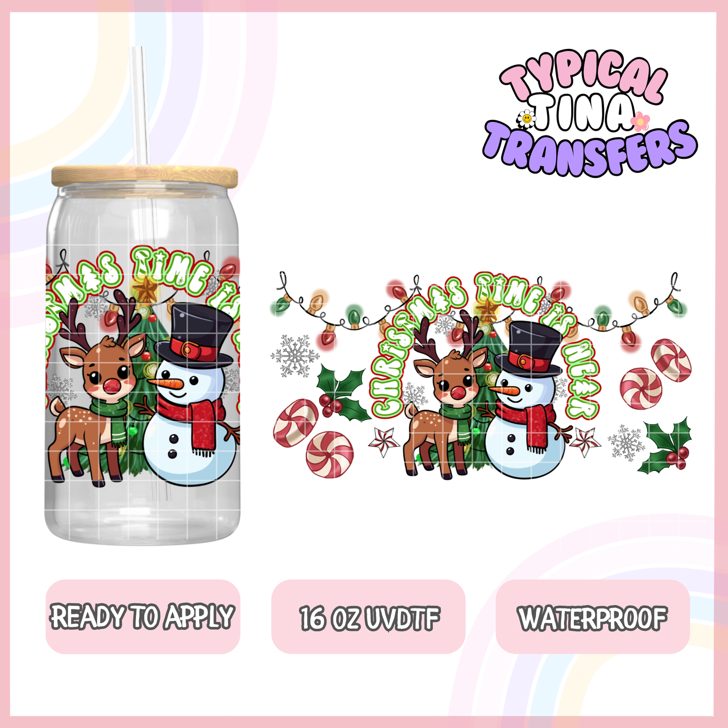 UVDTF #1937 | 16oz UVDTF Wrap | POD