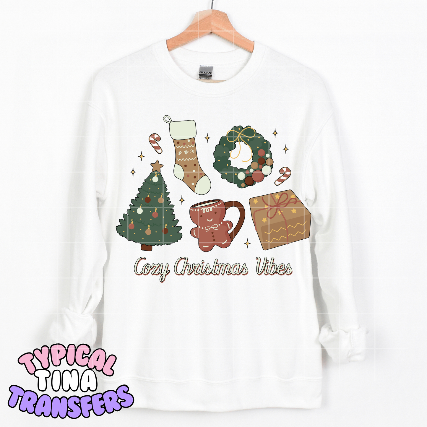 Cozy Christmas Necessities | DTF Transfer | POD