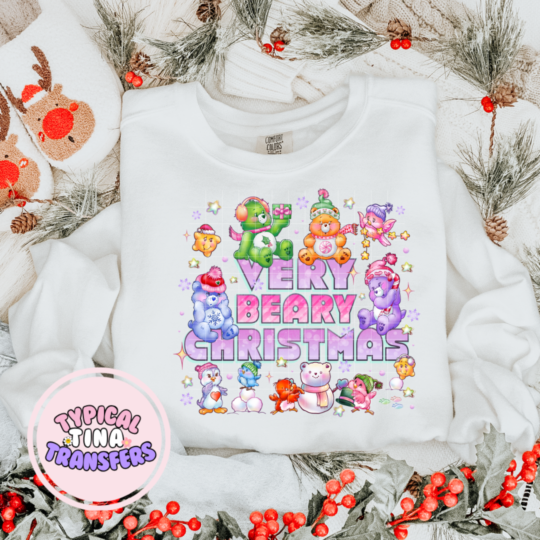 Berry Merry Christmas | DTF Screen Print