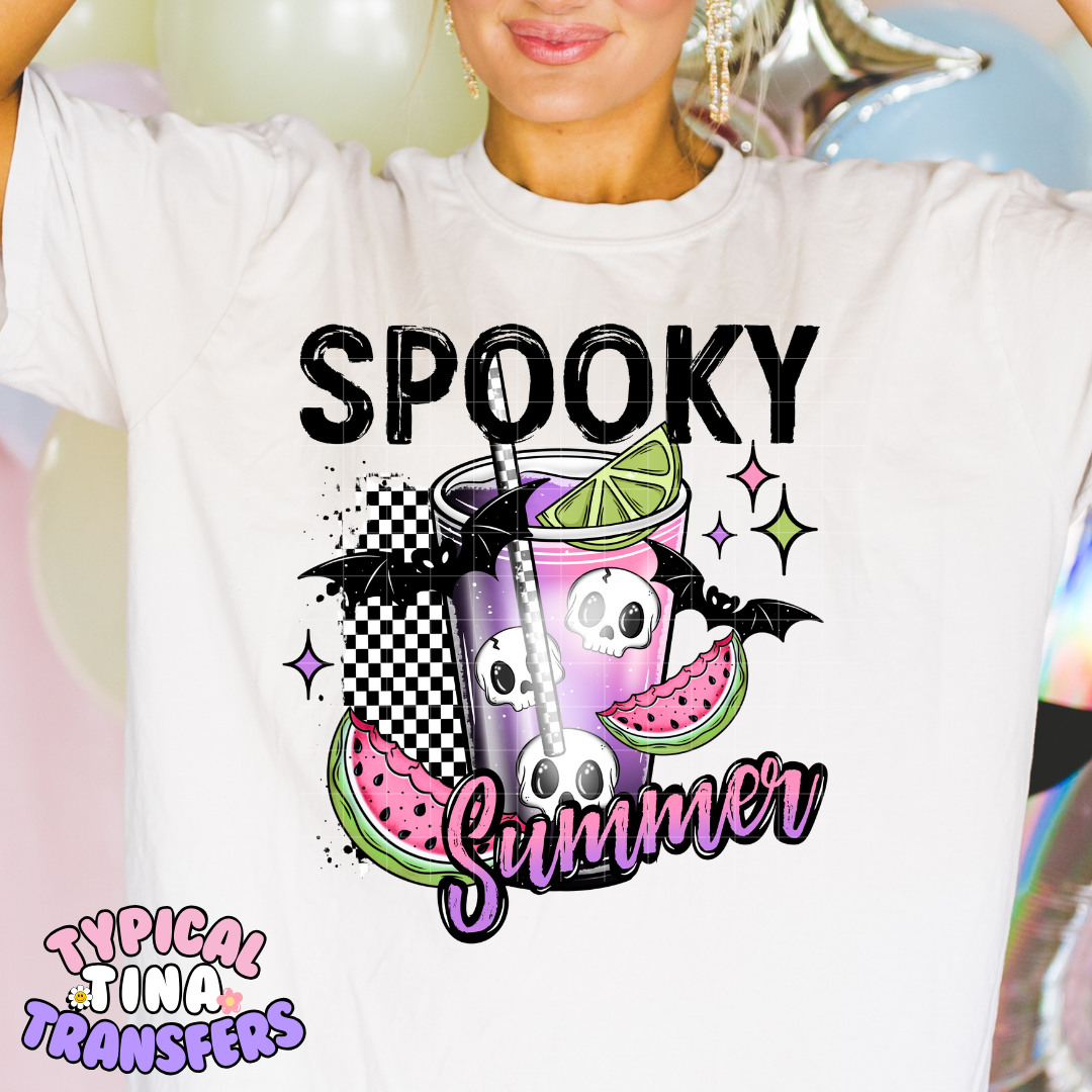 Spooky Summer | DTF Screen Print | POD - choose design
