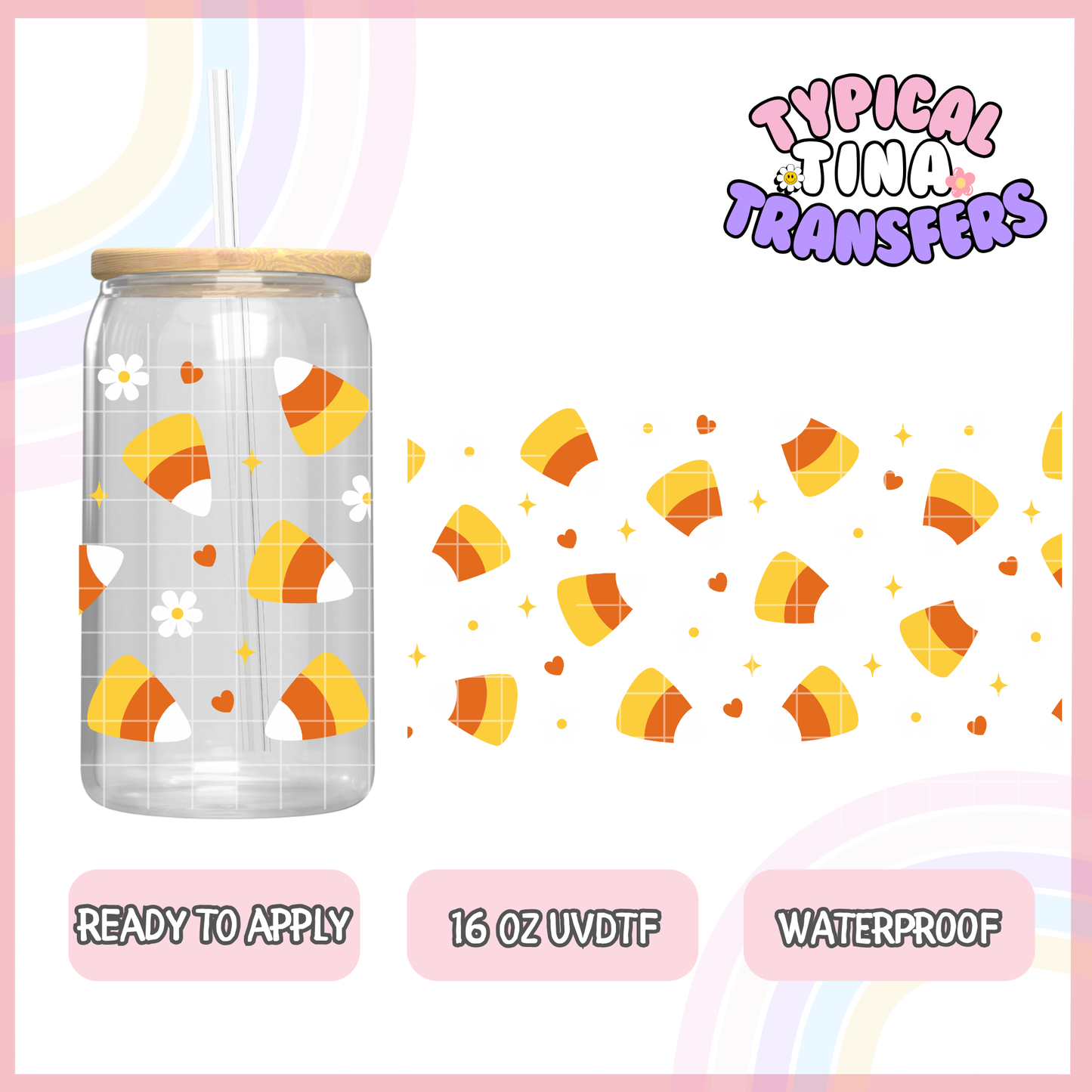 UVDTF #2006 | 16oz UVDTF Wrap | POD