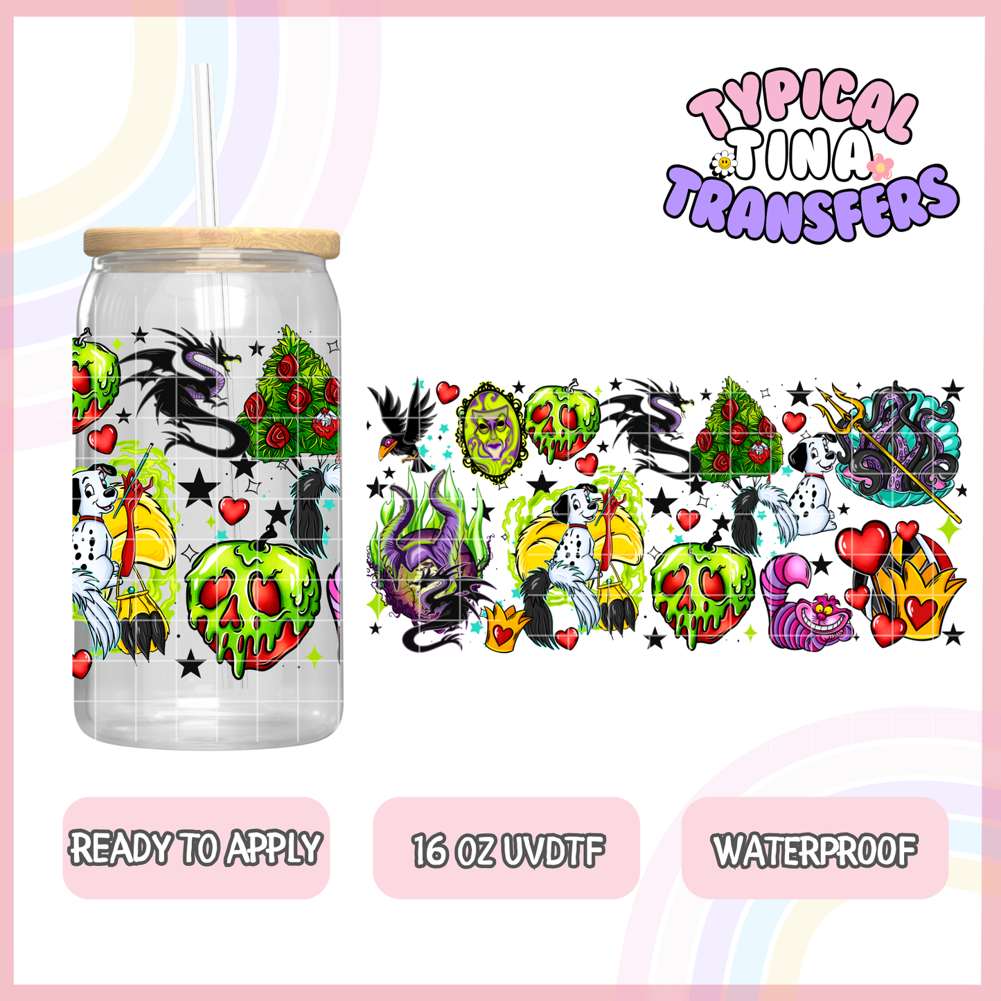 UVDTF #2013 | 16oz UVDTF Wrap | POD