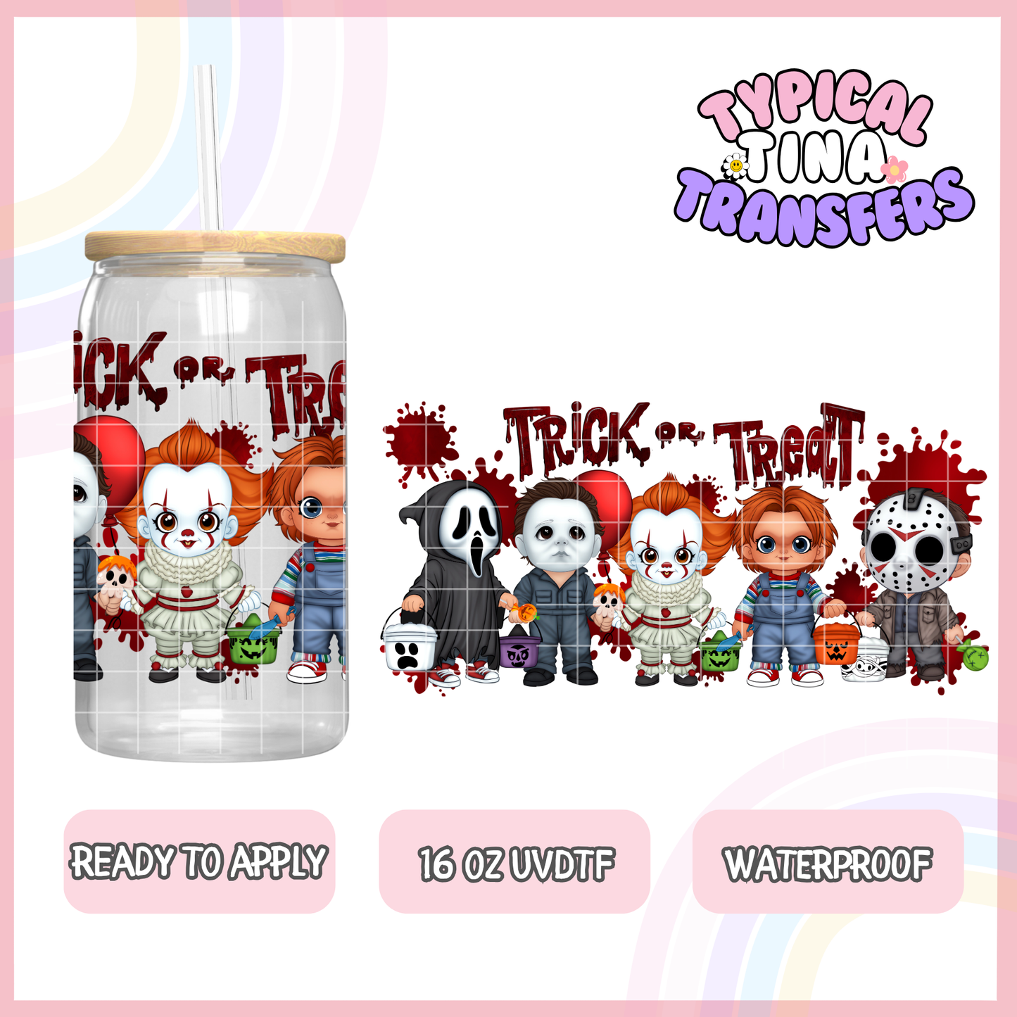 UVDTF #2028 | 16oz UVDTF Wrap | POD