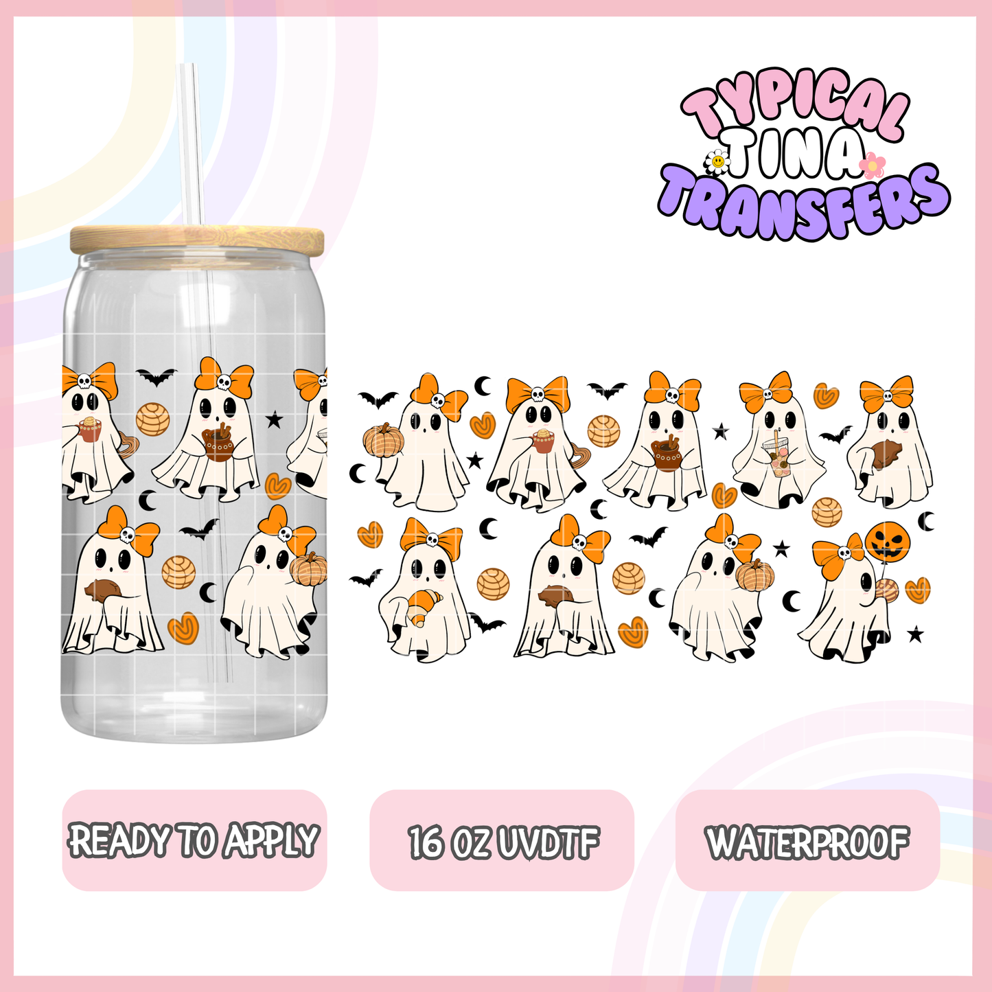 UVDTF #2064 | 16oz UVDTF Wrap | POD