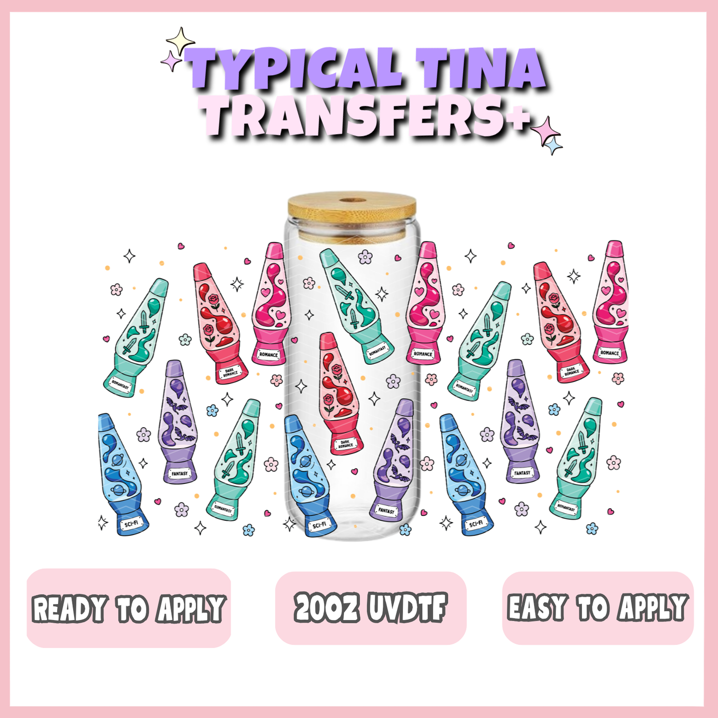 UVDTF #20oz_020 | 20oz UVDTF Wrap | POD