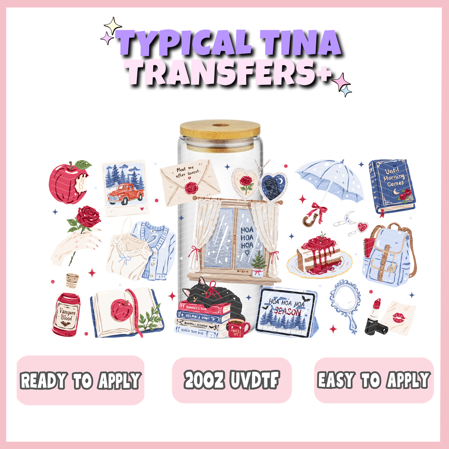 UVDTF #20o_042 | 20oz UVDTF Wrap | POD