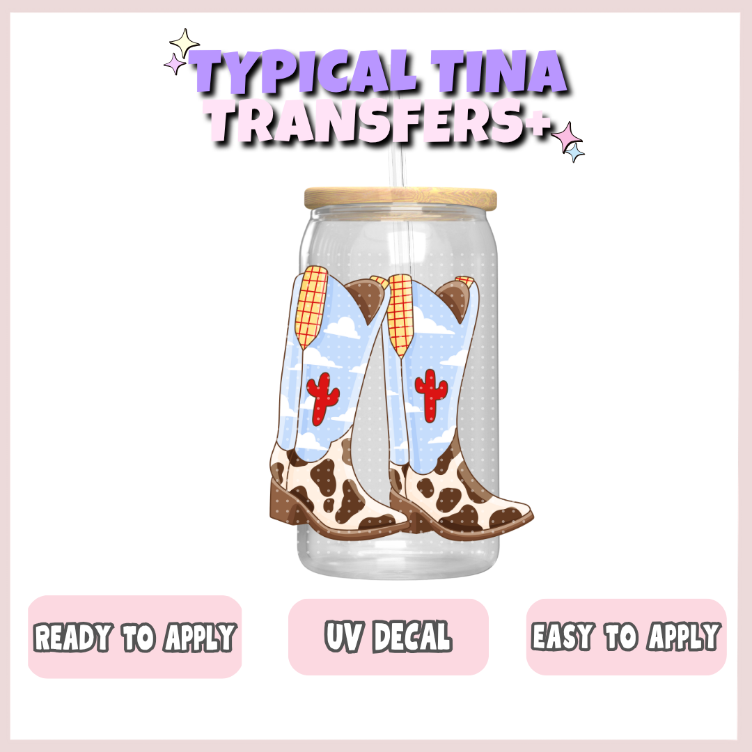 Boots inspo toys | UV decals | POD