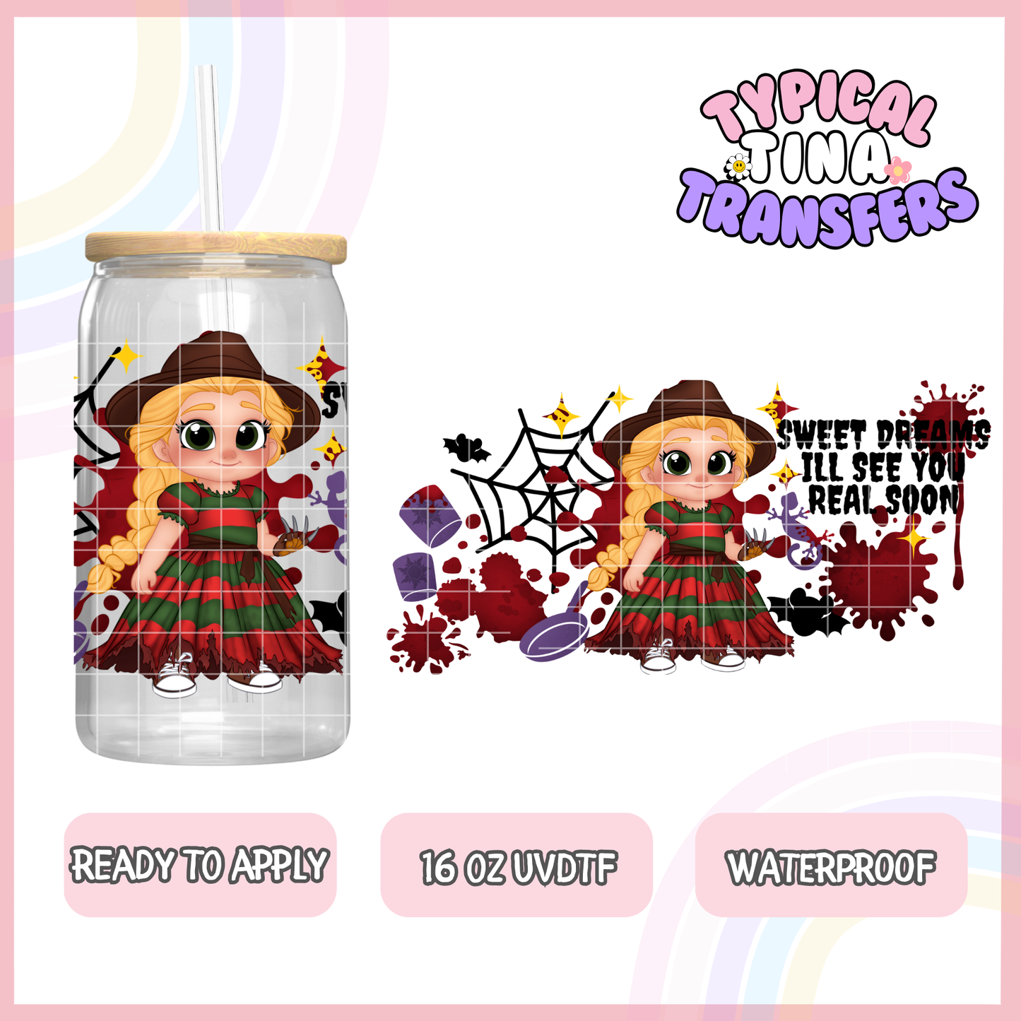 UVDTF #2171 | 16oz UVDTF Wrap | POD