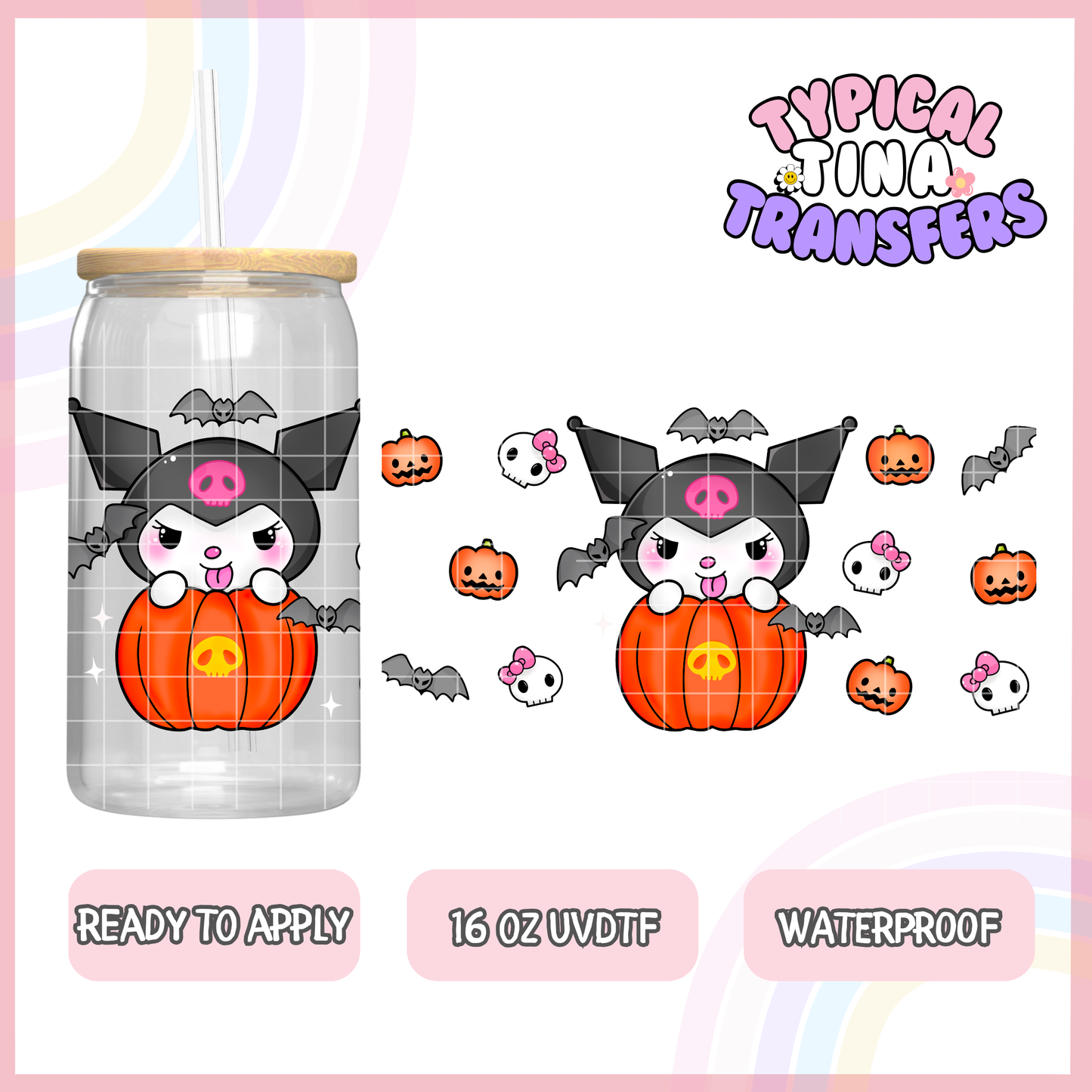 UVDTF #2190 | 16oz UVDTF Wrap | POD