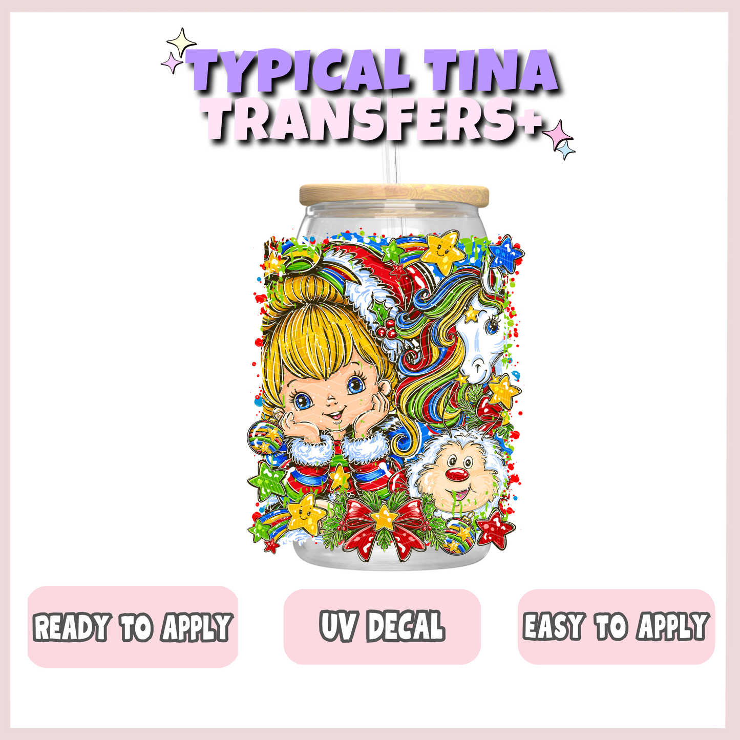 Christmas Shine Br!te | UV decals | POD