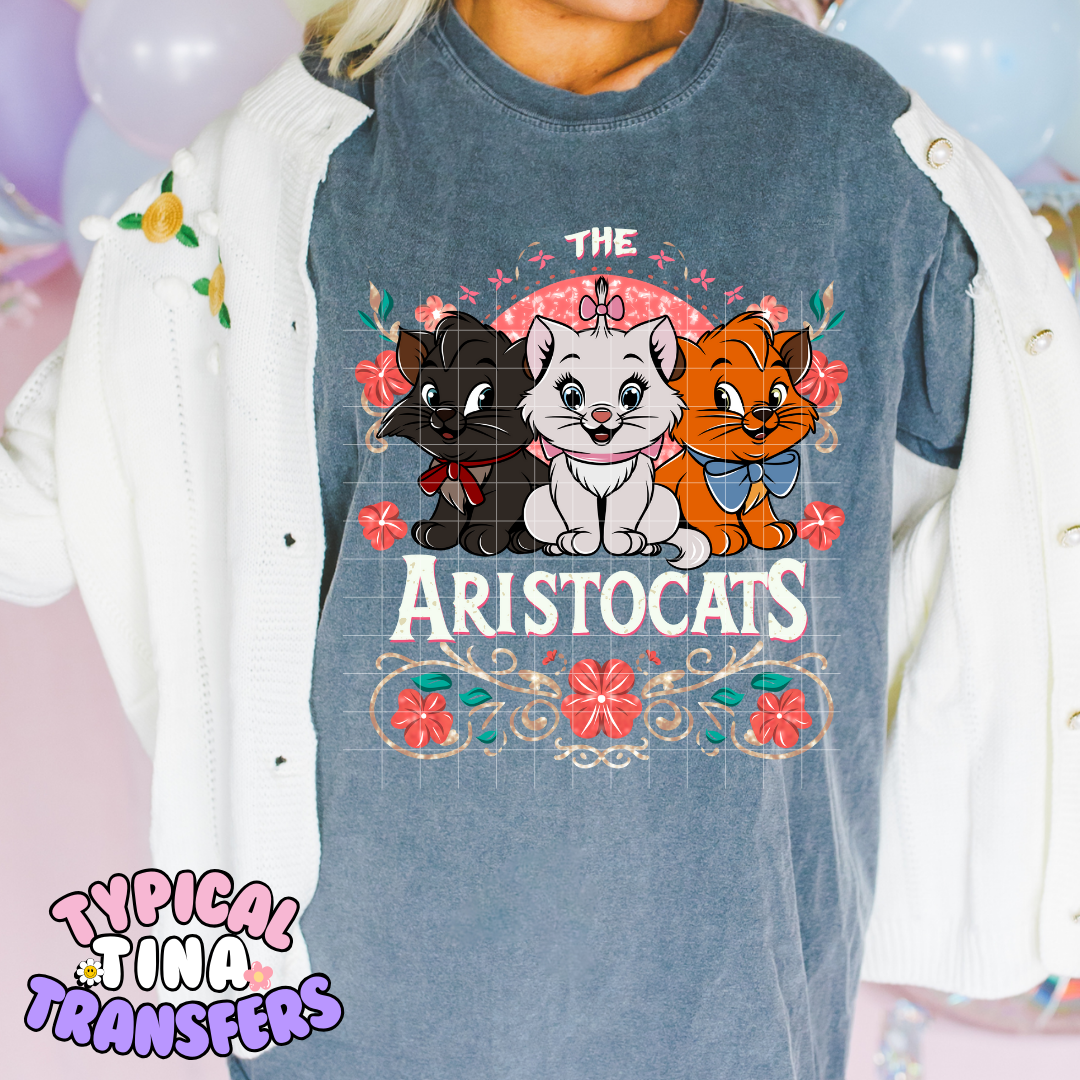 Aris-Cats | DTF Screen Print | POD