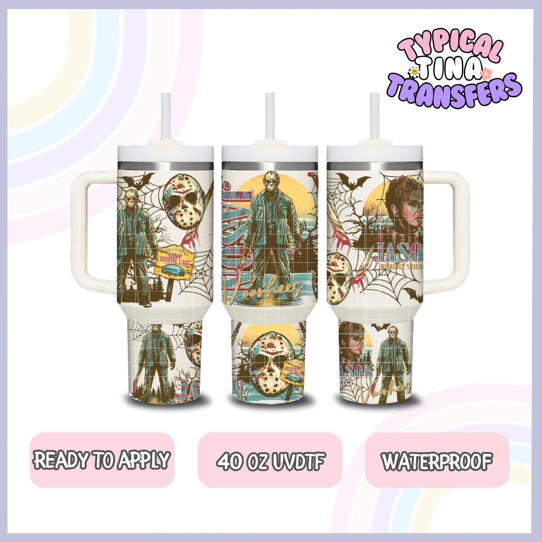 Crystal Lake | 40oz UVDTF Wrap