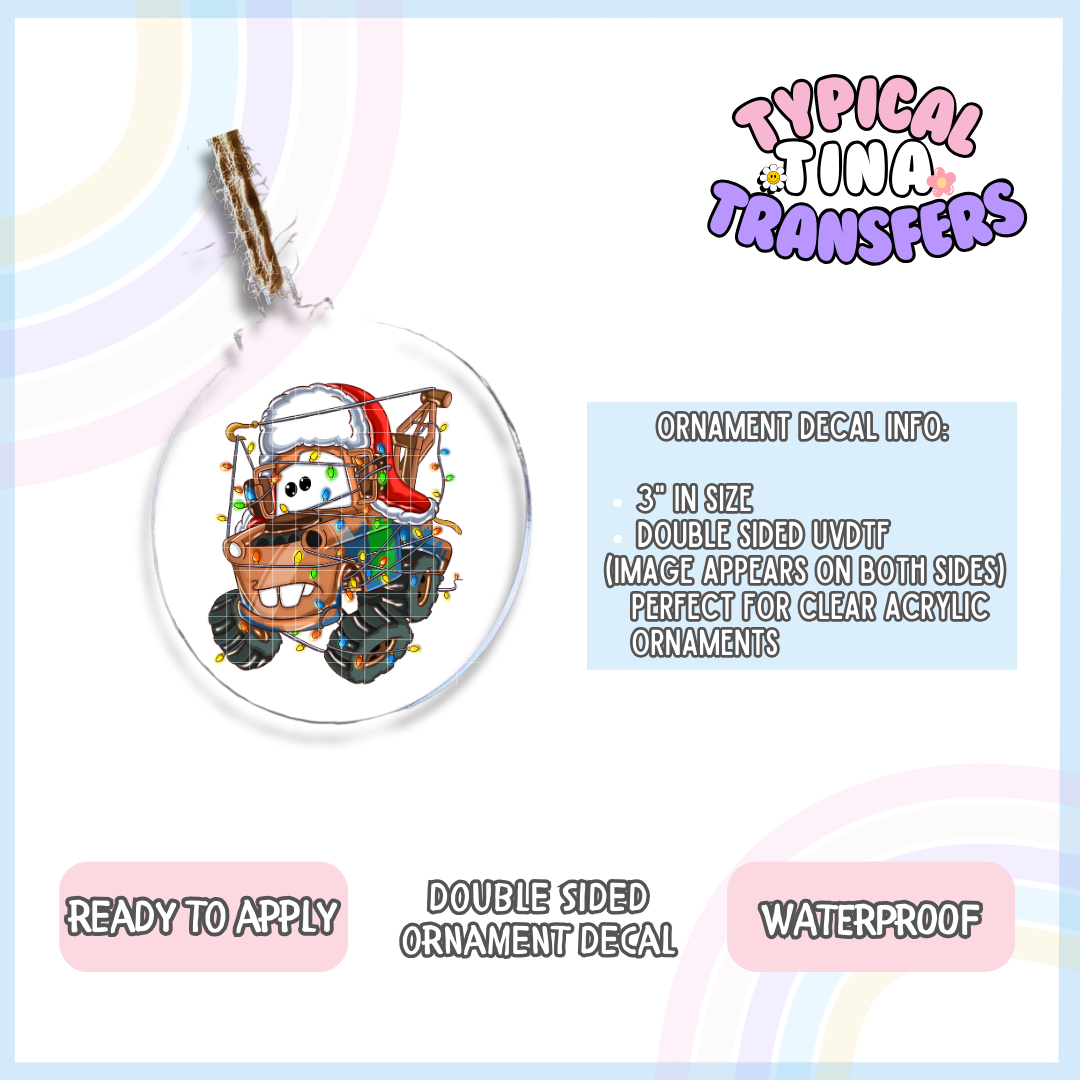 Merry Mater | 3" Ornament Decal