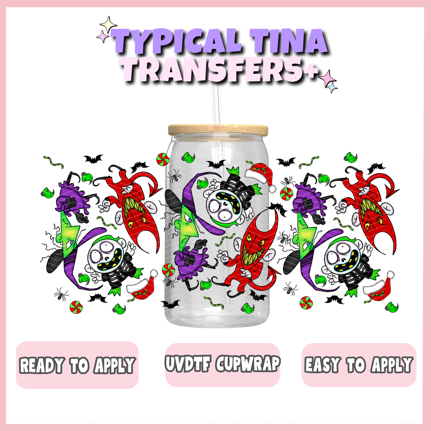 UVDTF #2316 | 16oz UVDTF Wrap | POD