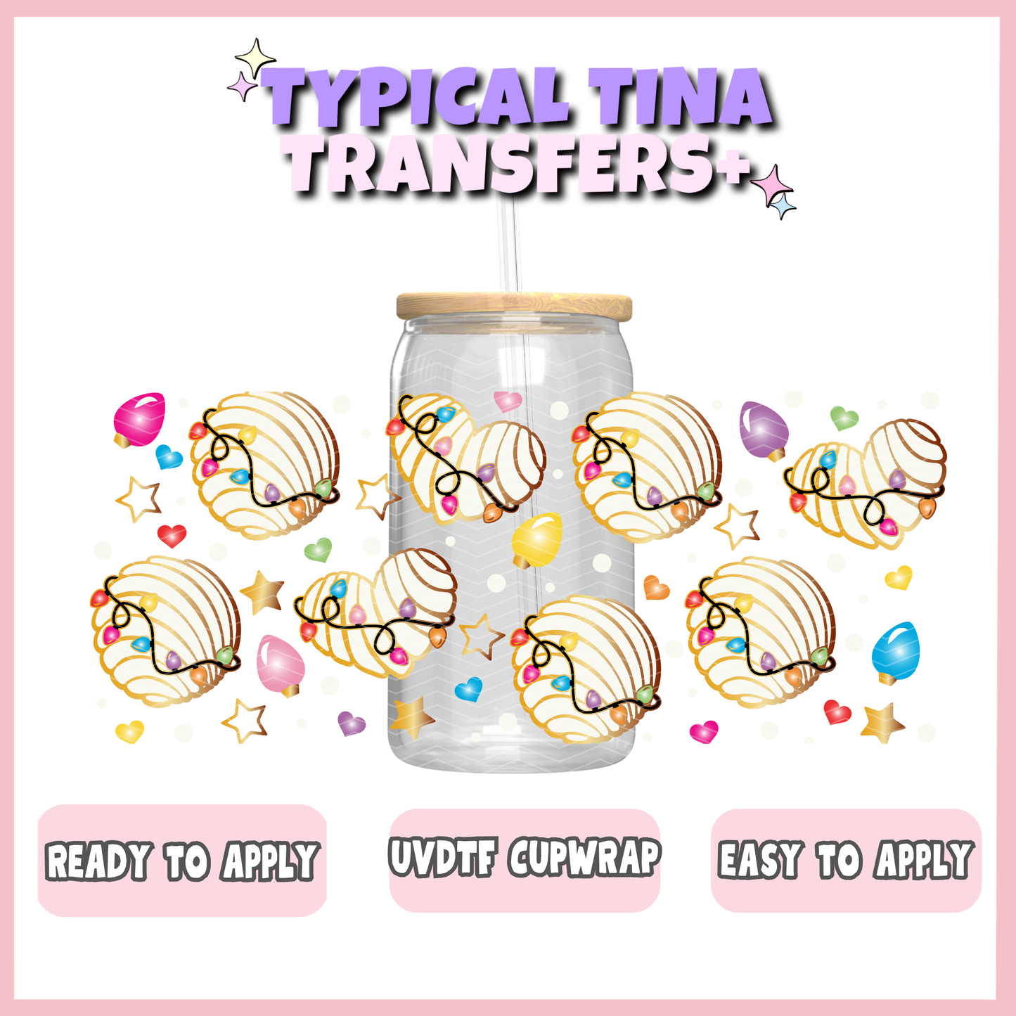 UVDTF #2317 | 16oz UVDTF Wrap | POD