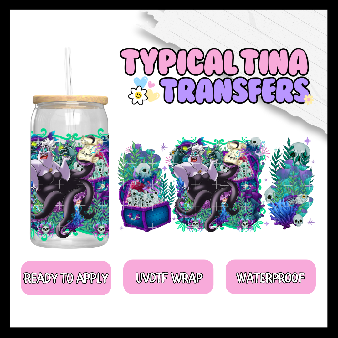 UVDTF #2353 | 16oz UVDTF Wrap | RTS