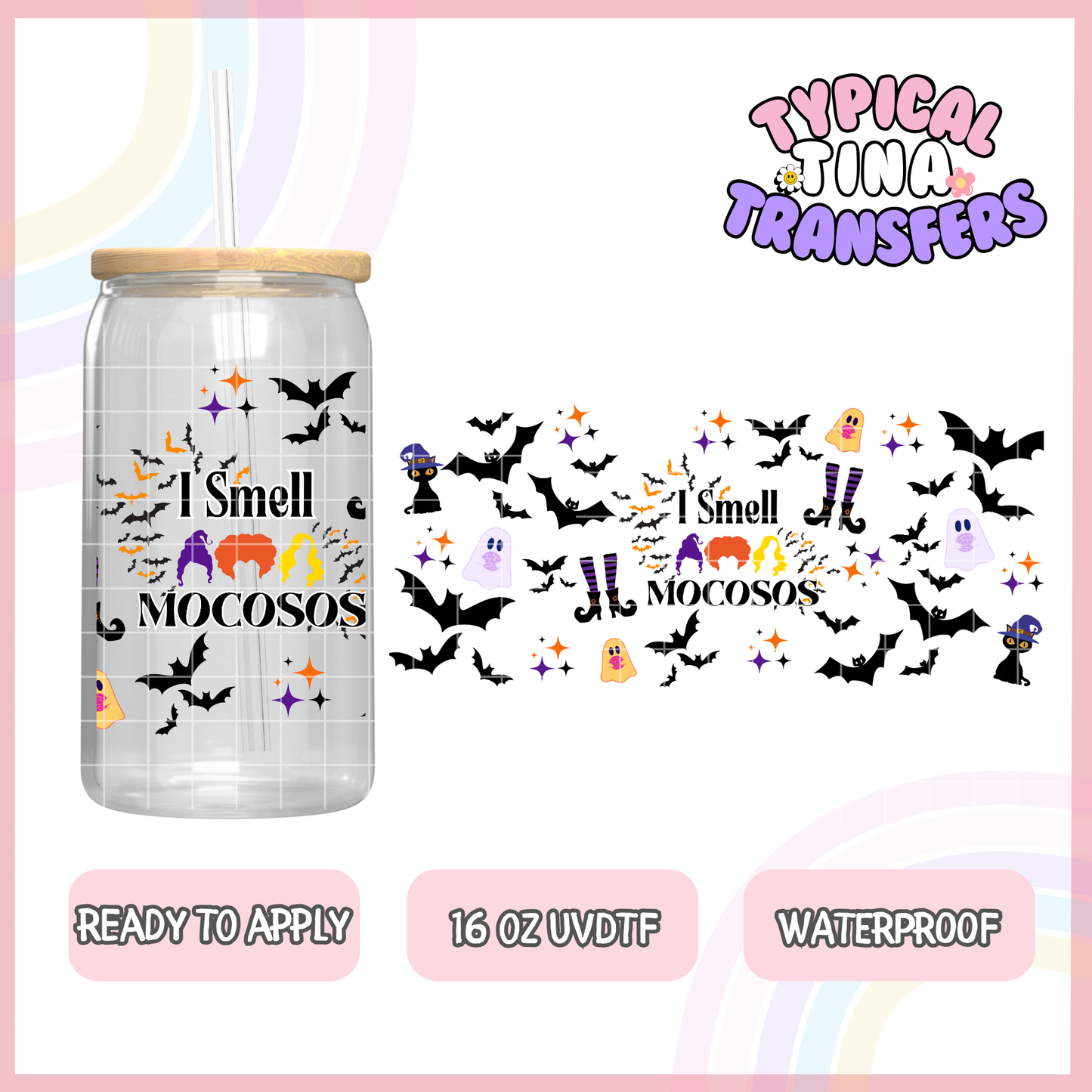 UVDTF #2389 | 16oz UVDTF Wrap | POD