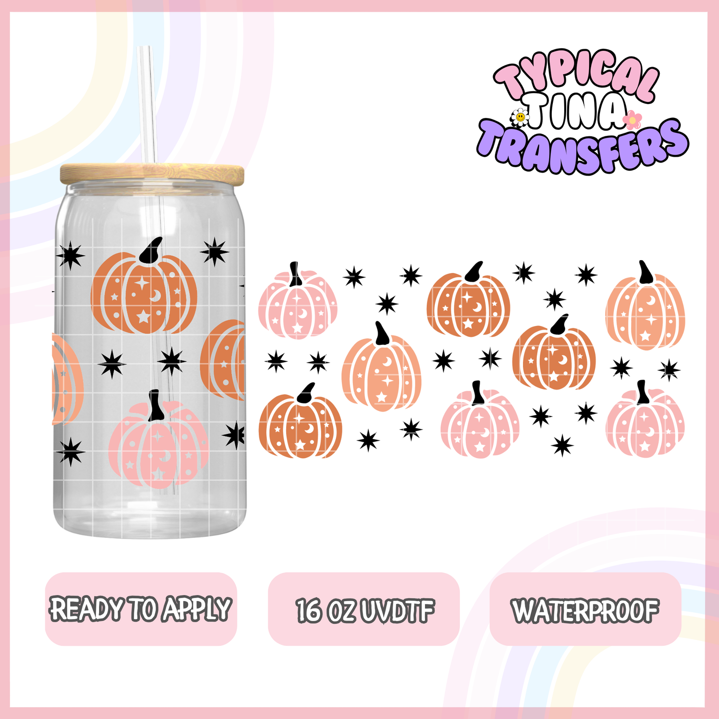 UVDTF #2477 | 16oz UVDTF Wrap | POD