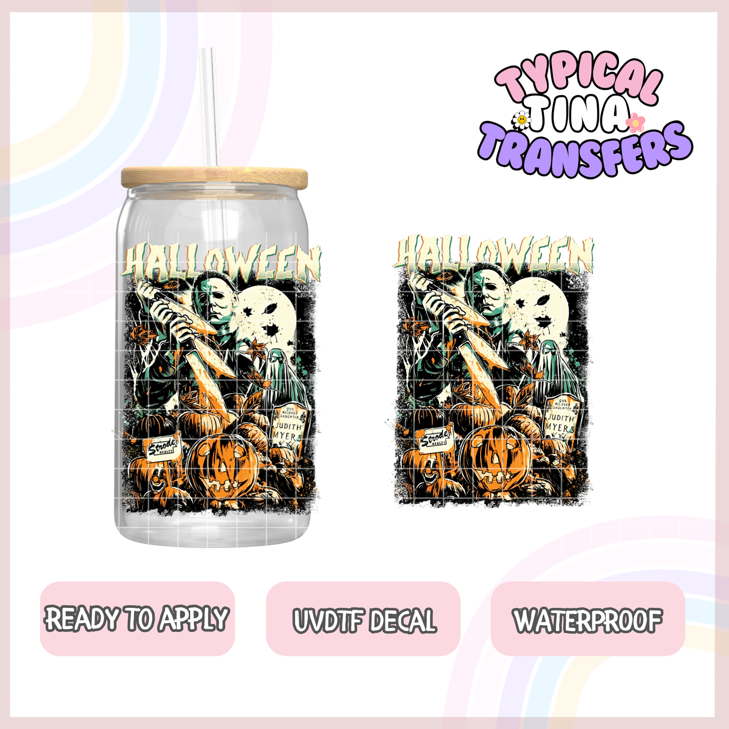 UVDTF Decal | 3"-4" decals | POD