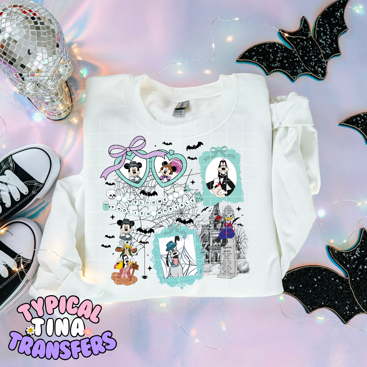 Magical Haunted Mansion Locket & Bracelet | DTF Transfer | POD