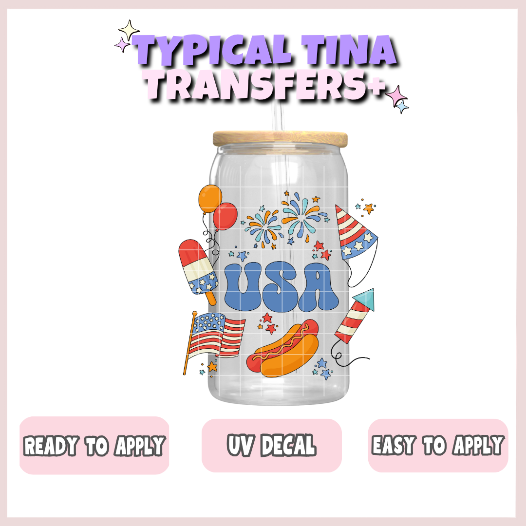 USA | UV decals | POD