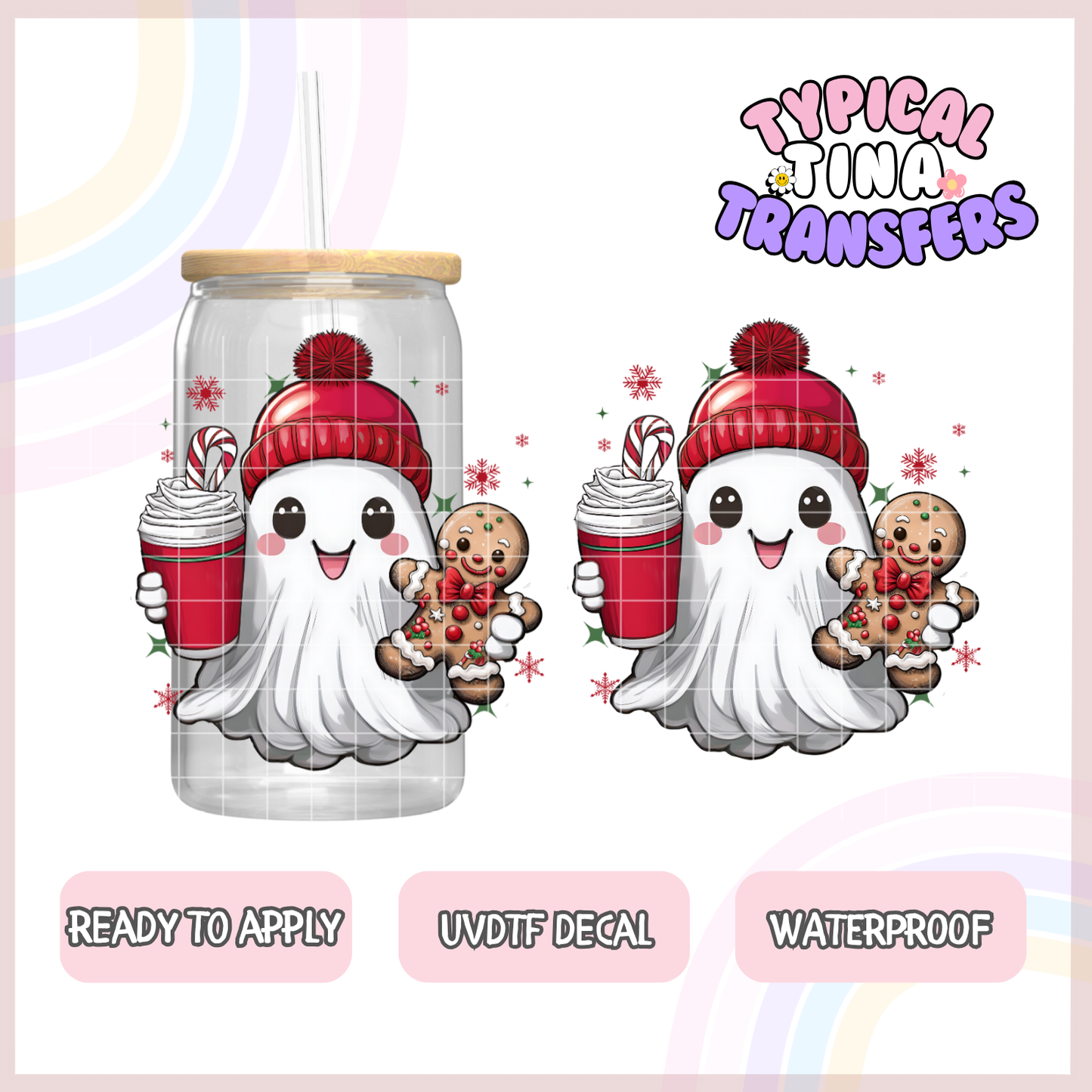 UVDTF Decal | 3"-4" decals | POD