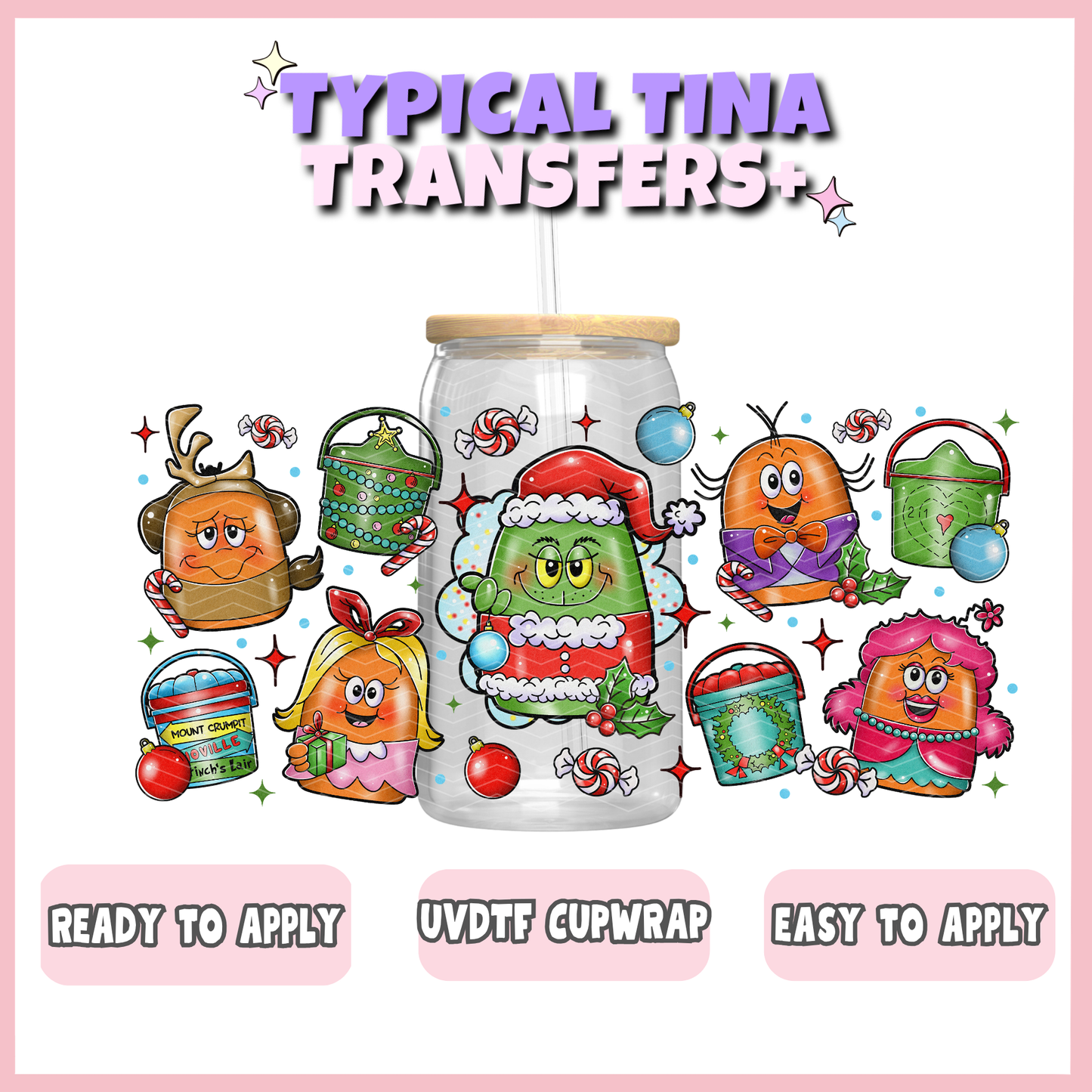 UVDTF #2770 | 16oz UVDTF Wrap | POD