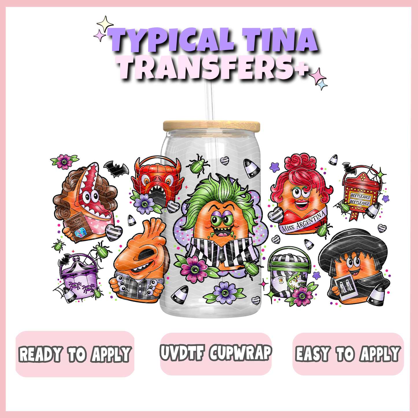 UVDTF #2774 | 16oz UVDTF Wrap | POD