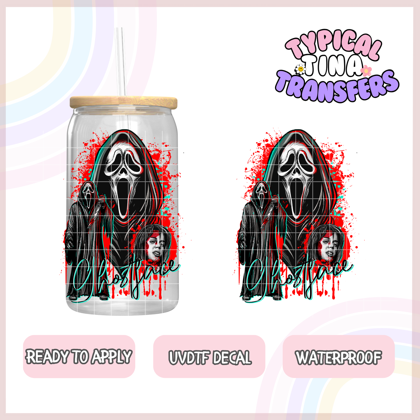 UVDTF Decal | 3"-4" decals | POD