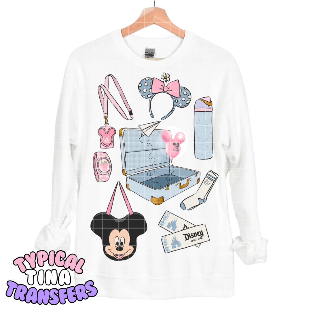 Let's go to Diz Trip | DTF Transfers | POD