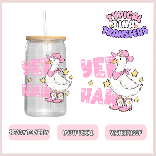 Yee Haw (pink) | UV decals | POD