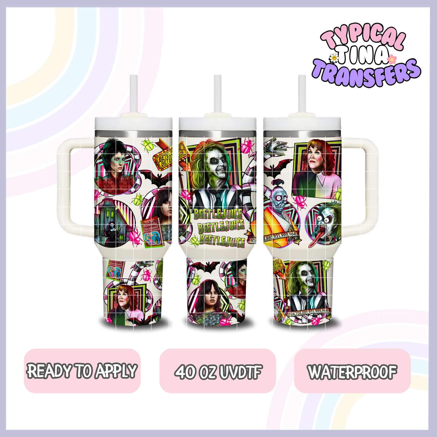 Bug-Juice | 40oz UVDTF Wrap | POD