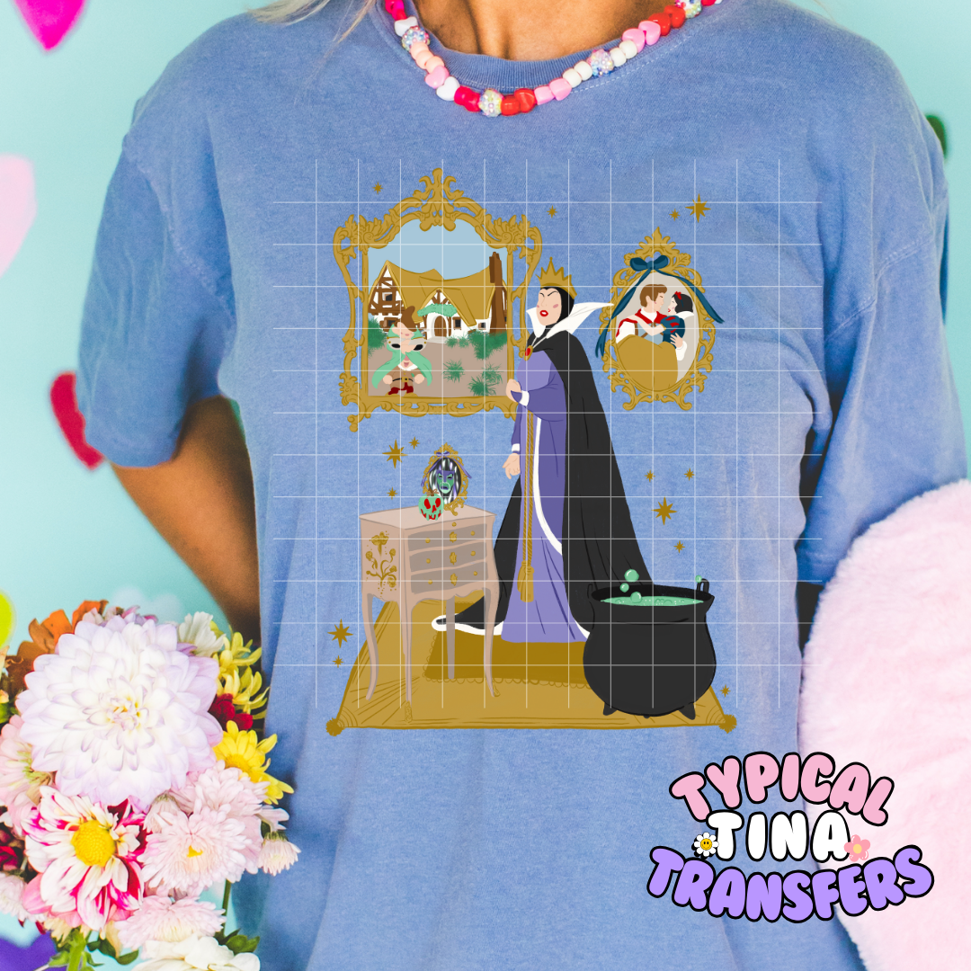 Evil Queen | DTF Screen Print | POD