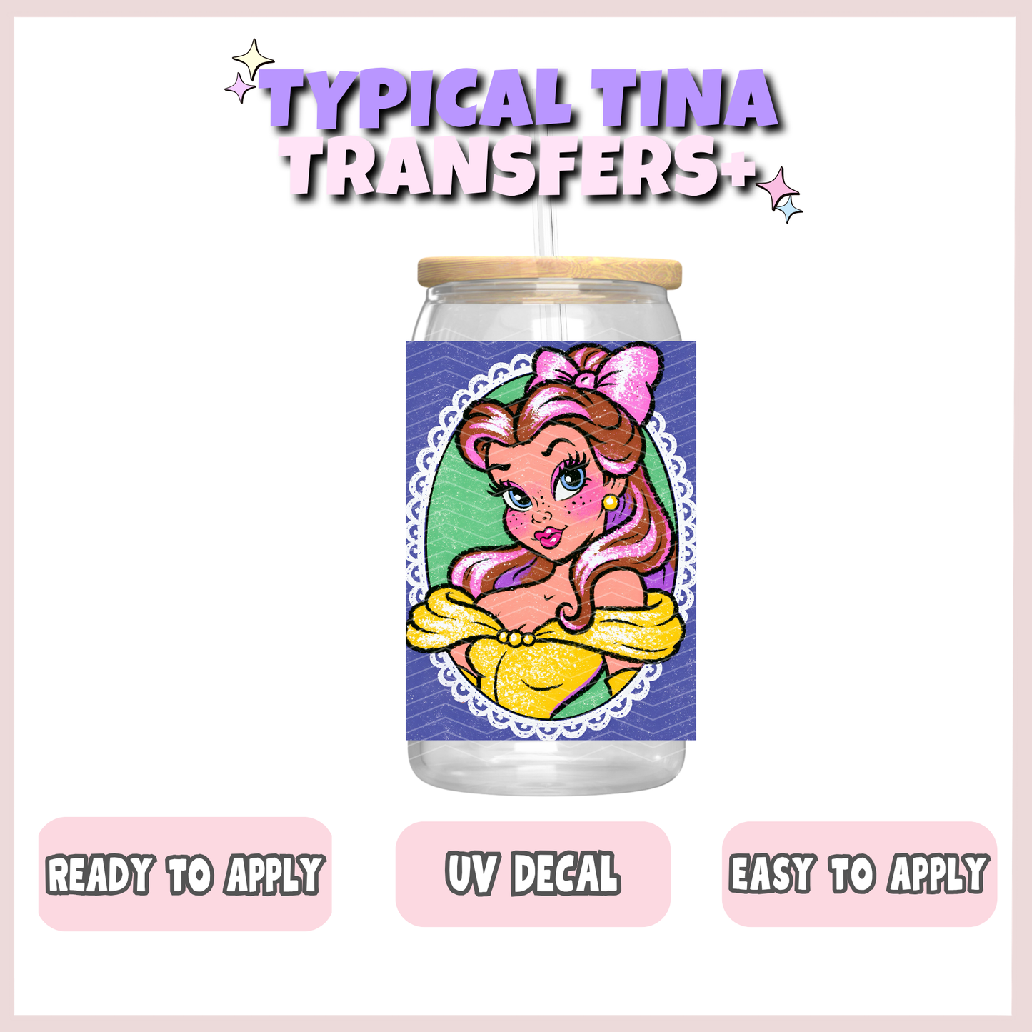 Magical Divas - Beauty B (blue bG) | UV decals | POD