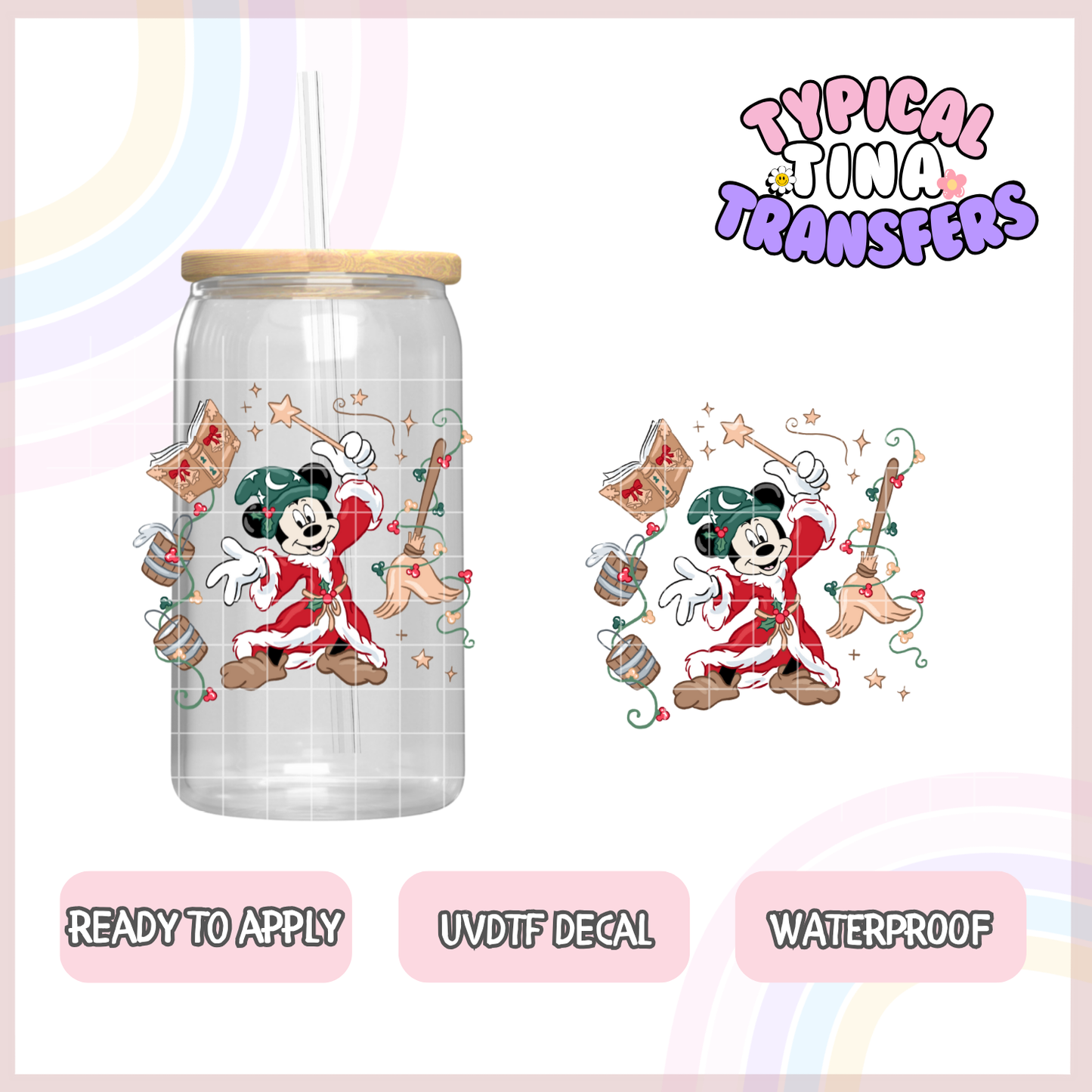 UVDTF Decal | 3"-4" decals | POD