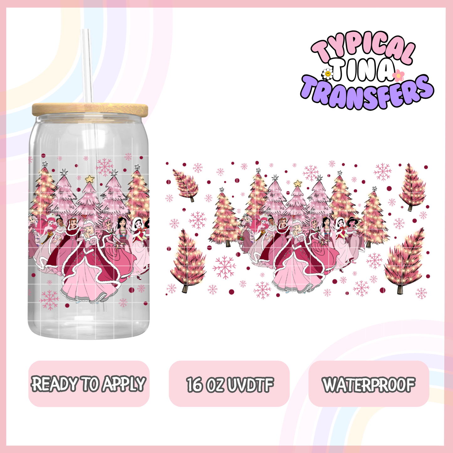 UVDTF #2930 | 16oz UVDTF Wrap | POD