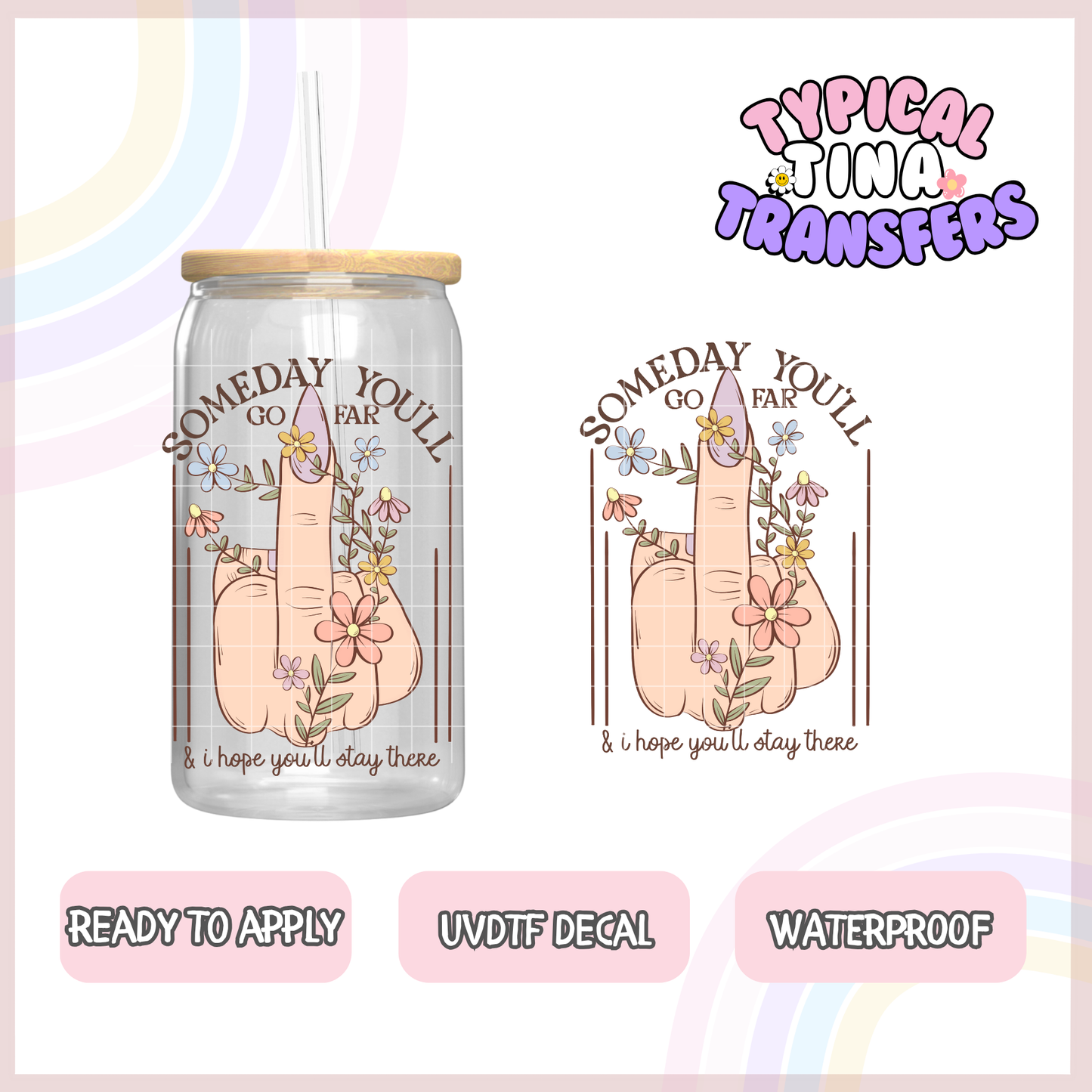 UVDTF Decal | 3"-4" decals | POD
