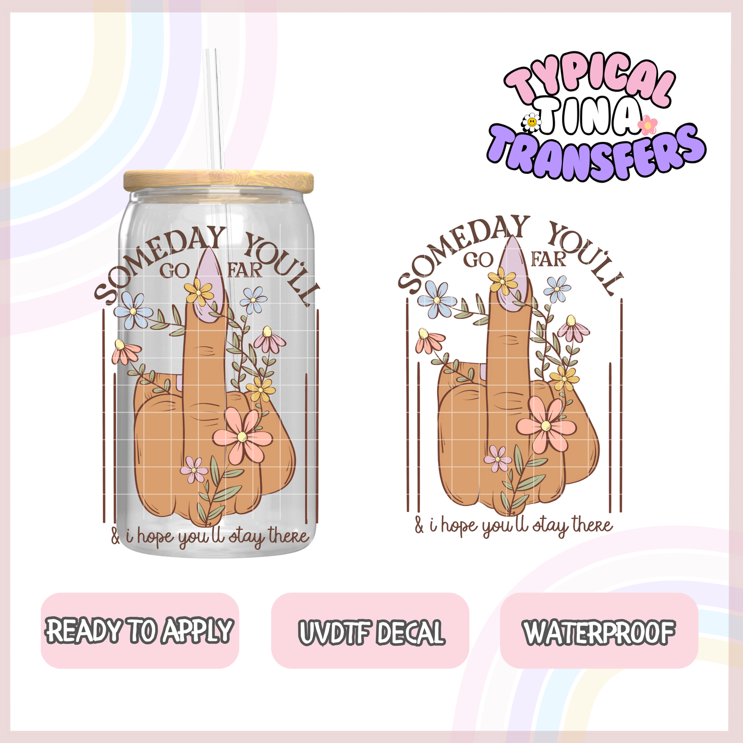 UVDTF Decal | 3"-4" decals | POD