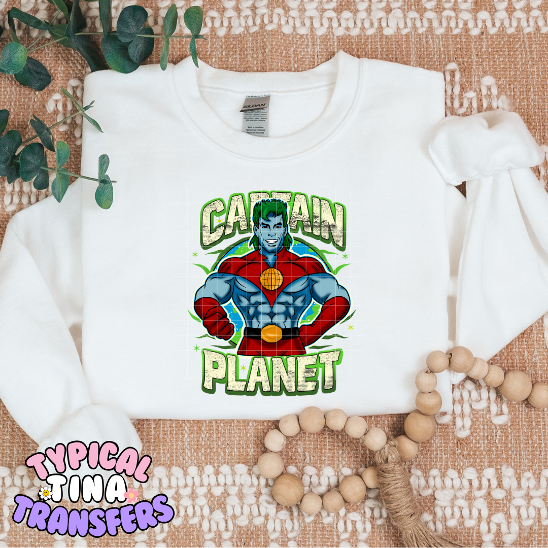 Captain P | DTF Screen Print | POD